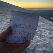 Laura Matsen - Mt Adams (WA)