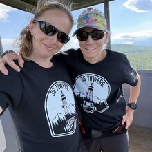 Amanda Riggs, Nancy Labaff - ADK Fire Tower Challenge (NY)