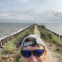 Ole Müller-Thorwart - Argine degli Angeli - run between sky and sea (Italy)