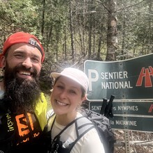 Mélanie Martel, Karl Tellier - Sentier National - Sentier de la Matawinie tronçon Ste-Émilie-de-l’Énergie