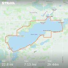 Will Brewster - Green Lake Circumnavigation (WI)