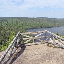 Mélanie Martel, Karl Tellier - Sentier du Mont Brassard via le Voile de la Mariée (QC, Canada)