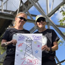 Amanda Riggs, Nancy Labaff - ADK Fire Tower Challenge (NY)