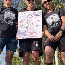 Amanda Riggs, Nancy Labaff - ADK Fire Tower Challenge (NY)