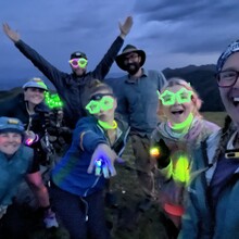 Christine Bianchi, Kelsey Johansen, Colton Kasper, Rachel Szemenyei, Masen Armel, Shannon Dowell, Tony Roy - Gallatin Crest Trail (MT)