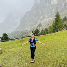 Margot Ward, Rachel Davidson - Sasso Lungo trail (Italy)