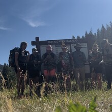 Christine Bianchi, Kelsey Johansen, Colton Kasper, Rachel Szemenyei, Masen Armel, Shannon Dowell, Tony Roy - Gallatin Crest Trail (MT)