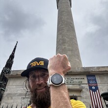 Mike Wardian - Washington Monument DC to Washington Monument Baltimore
