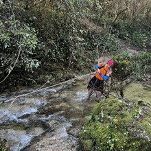 Peter Fairhurst, Stephane Vautier - Corfu Trail - S-N - Long Route