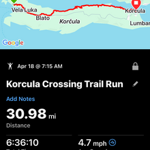 Stephen Corcoran - Korcula Traverse