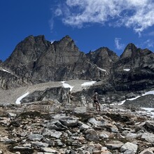 David Dierdorff, Rehn Reiley - Goode Mountain via Northeast Buttress