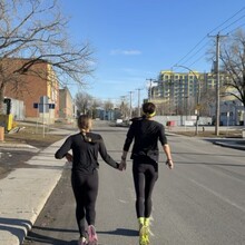 Lecia Mancini, Morgane Blouin - Tour de Laval (QC. Canada)