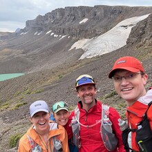 Hillary Patterson, Jed Patterson, Jonathan Romak, Lindsay Romak - The Teton Grande Route
