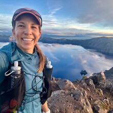 Brittany Haver - Crater Lake Rim High Route (OR)