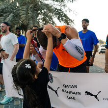 Evren Ozka - Fastest crossing of Bahrain