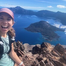 Brittany Haver - Crater Lake Rim High Route (OR)