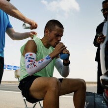 Evren Ozka - Fastest Crossing of Qatar on Foot (Male)