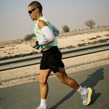 Evren Ozka - Fastest Crossing of Qatar on Foot (Male)