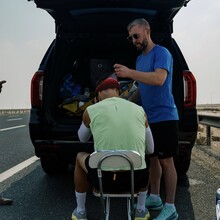 Evren Ozka - Fastest Crossing of Qatar on Foot (Male)