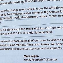 Mark Hemmings, Marcus Rogers, Colin Swift - Fundy Footpath - 2021 Updated Official Route