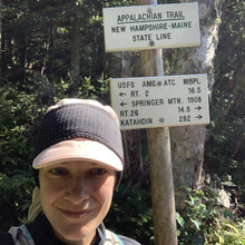 Liz "Mercury" Derstine - Appalachian Trail