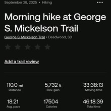 Matthew Emrich - Mickelson Trail (SD)