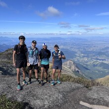 Odin Aguiar, Caio Scardini, Nathan Gossenheimer, Leonardo Brasil - Travessia Petrópolis X Teresópolis