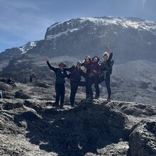 Lindsey Churchill (aka Bell), Kelly Saunders, Dagne Taylor, Stuart Holmes, Joseph Mrope, Gaudence Lekule, Victor Oisso, Razack Buu - Kilimanjaro (Tanzania)