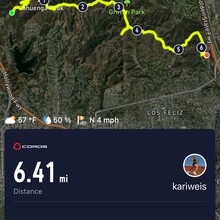 Kari Weis - Griffith Park 11-Peak Traverse