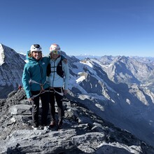 Fay Manners, Melanie Gruenwald - Eiger Mittellegi Integral