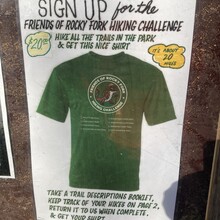 David Kirschke - Friends of Rocky Fork Hiking Challenge