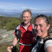 Randi Aalgaard, Fredrik Alfredsson - Nordmarka High Five (Norway)