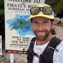 Mike Wardian - Norman Islands-Pirates Bight  start flip flop