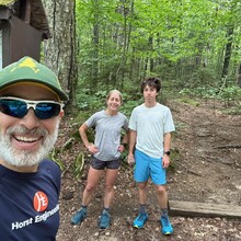 Debbie Livingston, Scott Livingston, Shepard Livingston - Mt Hale (NH)