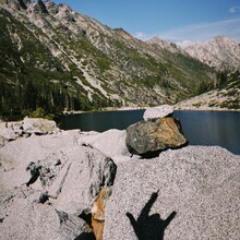 Abigail Diaz Hididian - Emerald and Sapphire Lakes, Trinity Alps Wilderness (CA)