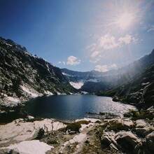 Abigail Diaz Hididian - Emerald and Sapphire Lakes, Trinity Alps Wilderness (CA)
