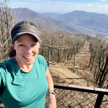 Karen McNeany Hanlon - Frozen Head Fire Tower