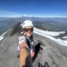 Kayla Casaletto - Volcán Tungurahua (Ecuador)