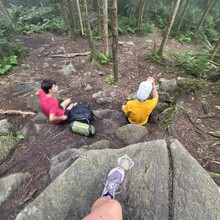 Alyx Luck Barnett, Beth Minnick - Virginia High Point Traverse