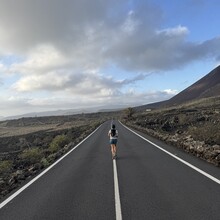 Helen Newman, Carlos Mato - GR 131 Lanzarote (Spain)