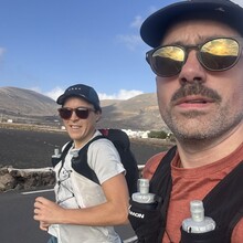 Helen Newman, Carlos Mato - GR 131 Lanzarote (Spain)