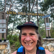 Sarah Dunn - Lycian way