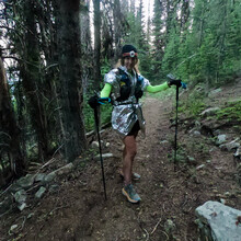 Megan Lacey, Christof Teuscher - Kettle Crest Trail (WA)