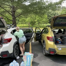 Callie Gensel, Angela Schoonover - West Rim Trail (Lycoming County, PA)