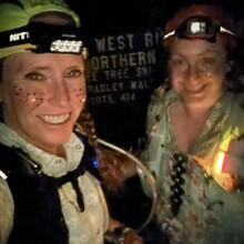 Callie Gensel, Angela Schoonover - West Rim Trail (Lycoming County, PA)