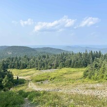 Philip Bernier, Mirella Brouillard - Mont Orford Uphill via Grande Coulée (QC, Canada)
