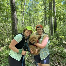Callie Gensel, Angela Schoonover - West Rim Trail (Lycoming County, PA)