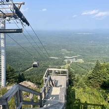 Philip Bernier, Mirella Brouillard - Mont Orford Uphill via Grande Coulée (QC, Canada)