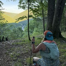 Callie Gensel, Angela Schoonover - West Rim Trail (Lycoming County, PA)