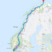 Otto Gullesen - NPL - North Cape to Lindesnes (Norway)